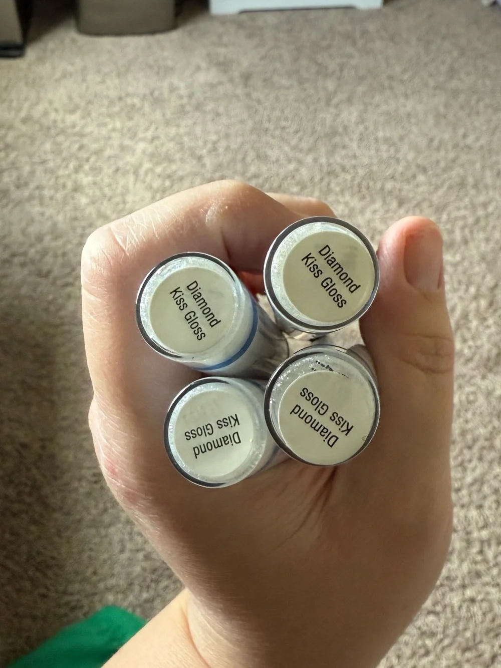 4 NEW and Sealed Lipsense Diamond Kiss Gloss